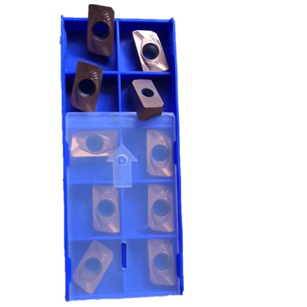 Quality APMT1604 PDER Indexable Helical Milling Tools Helical Carbide Cutting Inserts for sale