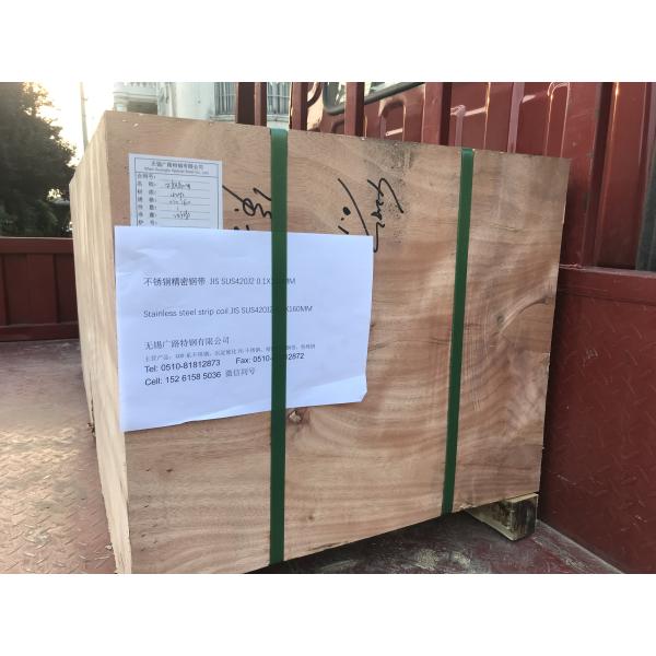 JIS SUS420J1 EN 1.4021 AISI 420A Cold Rolled Precision Stainless Steel Strip Coil