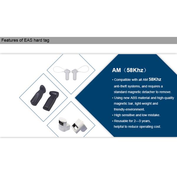 Security anti-theft eas system rf alarm tag security tags for jewelry