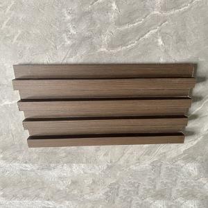 China Fireproof Outdoor WPC Wall Cladding Exterior Customization Width wholesale