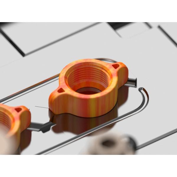 OEM / ODM ： Multi Cavity Injection Mold & On-board Universal Joint Lock Nut (1*4) No.23915