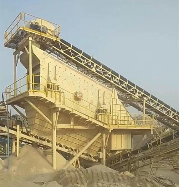 Quality Linear Cement Metallurgy Circular 100TPH Vibrating Screen Sieve for sale