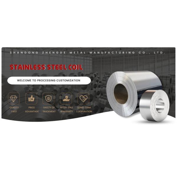 Hot/Cold Rolled Stainless Steel Coil with No. 1 2b Ba 8K Mirror Polished 201 202 304 316 310S 309S 321H 409 430 904L 2205