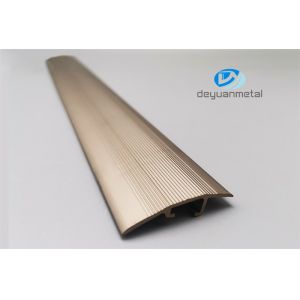 China 6463 Aluminium Floor Edging Strip , ASTM Aluminium Threshold Strip wholesale