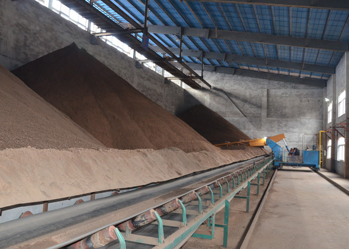 Multi Bucket Clay Brick Production Line Auto Raw Material Storage Aging Room