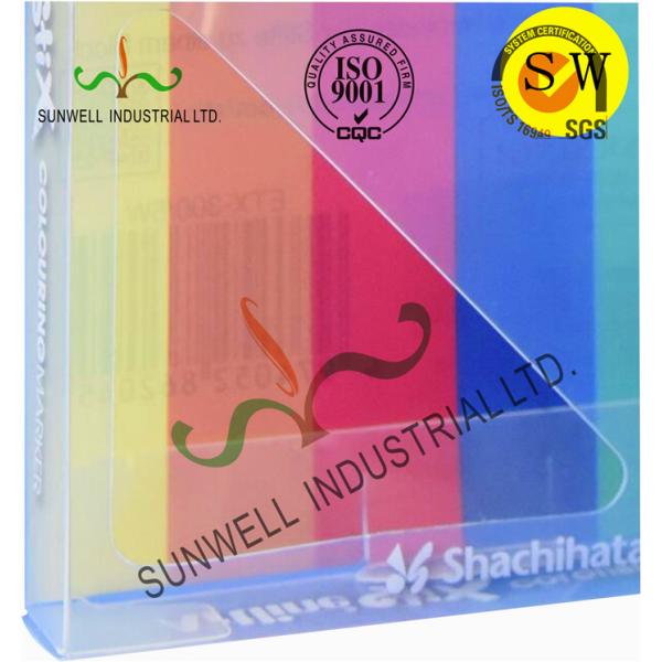 Clear Plastic Favor Packaging Boxes , Multi Color Printing Clear Presentation Boxes