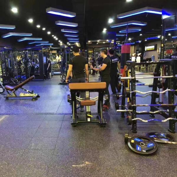 Quality Water Proof SBR Rubber Flooring Mat Environmentally Friendly for sale