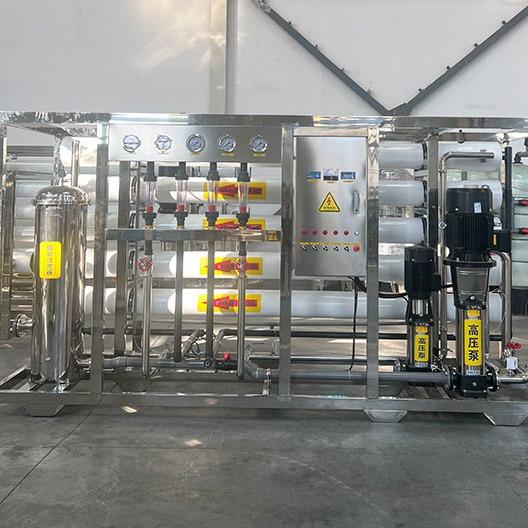 Quality Double Stage Natural Color Water Purification System Reverse Osmosis 6T for sale