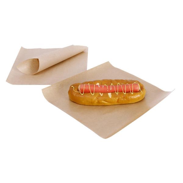 Quality Food Grade Wrapping Paper Greaseproof Kraft Paper Material Customized Size for sale