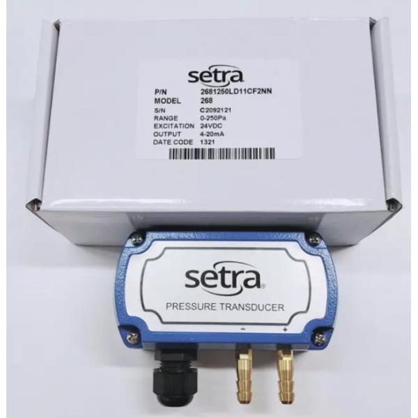 Setra Differential Precision Pressure Transmitter 24VDC Intrinsically Explosion Proof