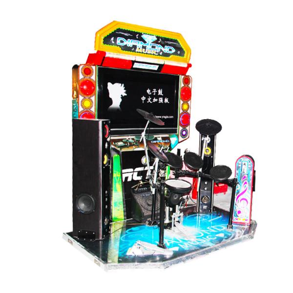 Quality 32" Inch Music Coin Operated Arcade Machines Jazz Drum Arcade Game Machine for sale