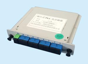 Fiber Optic PLC Splitter 1x8 Insertion Type Plc Planar Lightwave Circuit
