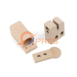 China Low friction coefficient and friction resistant natural color peek slider wholesale