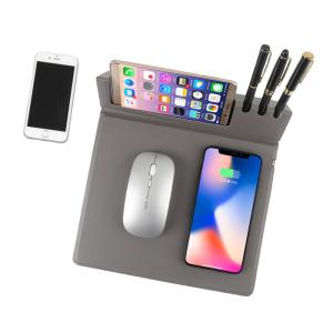 China recyclable Wireless Mouse Pad With Phone Charger Multifunctional ultralight wholesale