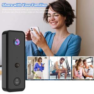 China Smart Cloud Storage Visual Doorbell H9 With Camera WiFi Network, App Support For Home Apartments wholesale