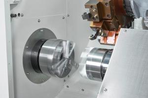 China Fanuc Control High Speed Cnc Turning Lathe Reasonable Y-Axis Structure wholesale