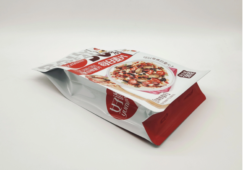 Octagonal Square Bottom LDPE Aluminum Foil ZipLock Bag Stand Up Bag