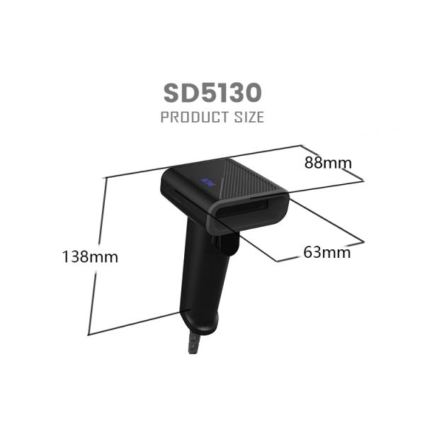 1D 2D Qr Bar Codes Android Mobile Phone Computer Handheld Wired Wireless 2.4G Bar Code Passport Handheld Barcode Scanner