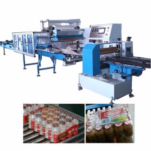 China Anti Theft Shrink Wrap Packing Machine Multiple Rows Bottles Shrink Wrap Machine wholesale