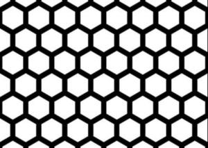 Honeycomb Punching Sieve Hexagonal Perforated Metal SS304 1*2m 1.22*2.44m