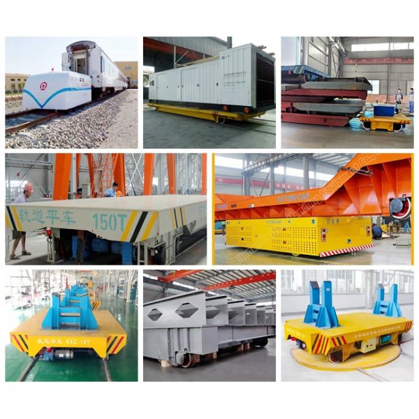 Steel Industry Plant Self Propelled Electric Driven Transfer Cart