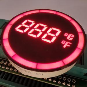 China Round Common Cathode 7-Segment LED Temperature Display Controller wholesale