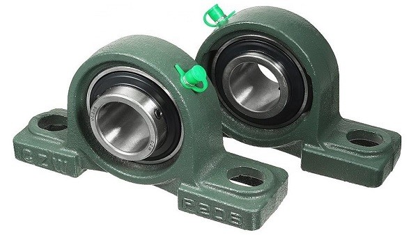 UCP201-8 UCP205 UCP206 pillow block mounted bearing 1/2'' Bore Solid Cast Iron Base