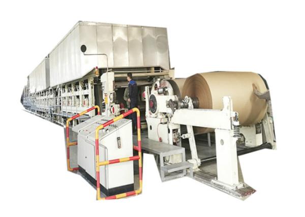Quality 380V Corrugated Paper Making Machine High Output Three Press For Making Paper Roll for sale