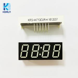China REACH 4 Digit 7 Segment Clock LED Display For Timer Counting wholesale