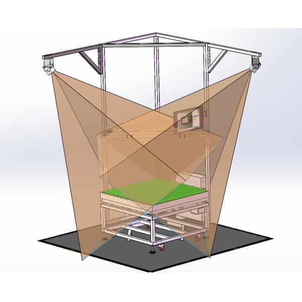 100Kg Dimensioning Weighing Scanning Systems