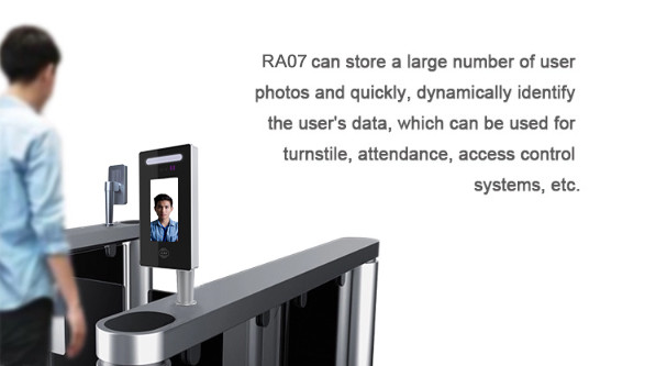 The Sales of King 7 inch Fingerpirnt Reader Access Control Waterproof TCP/IP Funcation RA07