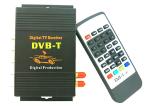 DVB-T MPEG-4 Box 4 output, dual antenna Car DVB-T MPEG-4 Digital TV Dual Tuner