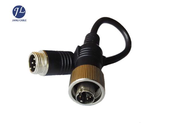 Quality 0.1M 4Pin Connector To MINI DIN Cable For Car Rear View Reverse Camera System for sale