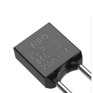 AUPO Radial Lead Thermal Link Motor Thermal Cutoff Fuse 250V 3A Temperature Fuse Square Type