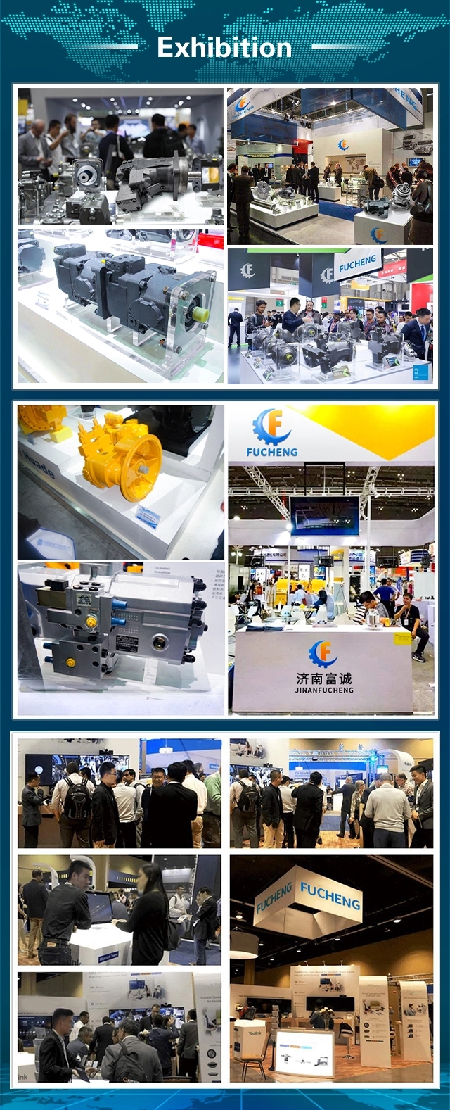 A2VK107 A2VK28 A2VK55 A2VK12 Hydraulic Metering Pump for Hydraulics Pressure from Fucheng