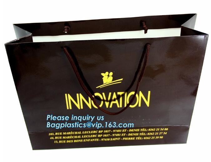 Custom paper bag with handle coated white paper bag printing pattern flower carrier bag,Flower carrier paper bags with d