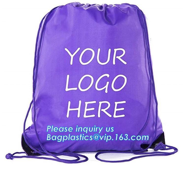 Cheap Custom Wholesale Promotion Canvas Cotton Drawstring Bag, Waterproof Mini Nylon Polyester Drawstring Bag bagplastic