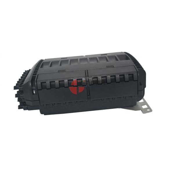 PP Material IP68 Pole Mount 24 Ports FTTH Drop Cable Fiber Cable Joint Box Enclosure