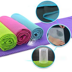 Summer Products Custom Printed Sublimated Microfiber Cooling Towel Personalized Ice Cool Towel For Neck And Face