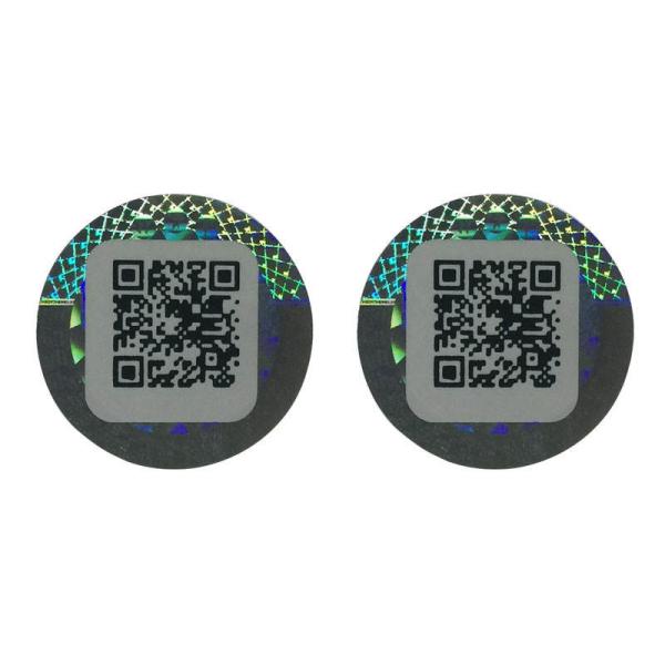 Quality PSD Custom Security Stickers Adhesive Double Layer Label ROHS for sale