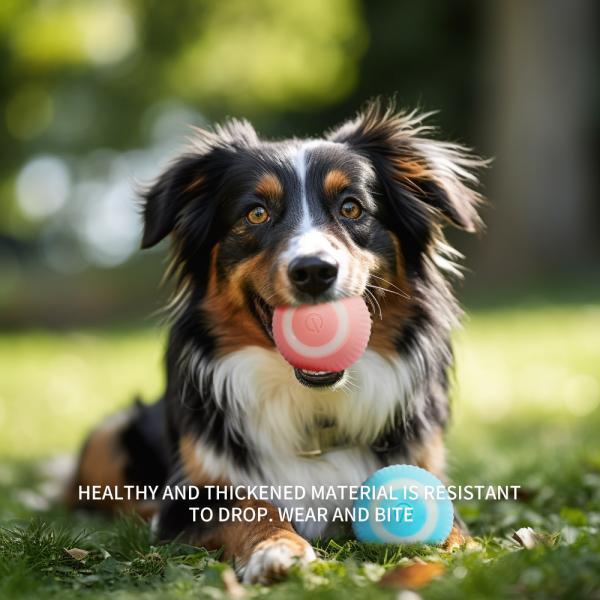 Cat Toys Electric BallStocked Fashion CInteractive ABS Material Molar Teeth Sound Play