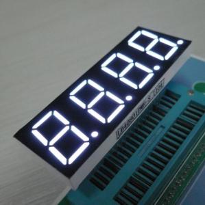 China White 4 Digit 7 Segment LED Display For Induction Cooker , Low Current Operation wholesale