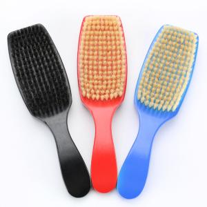 Natural Wood Bristle Shaving Comb for Men's Beard Grooming and Facial Hair Cleanin