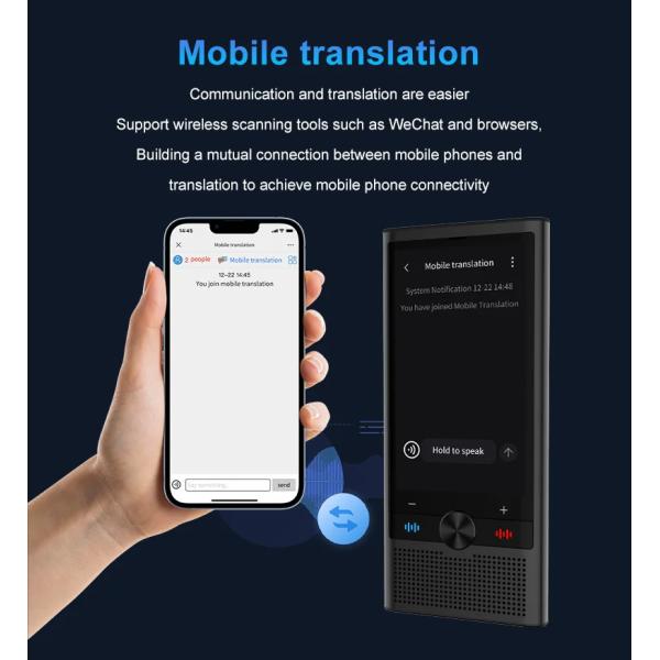 S10 4G WIFI Portable Smart Voice Translator Master Translation Machine