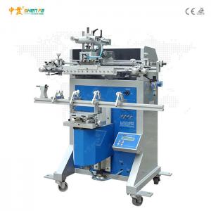 China 1300pcs/hr Long Pole Rolling Semi Automatic Screen Printer For Long Tube on sale