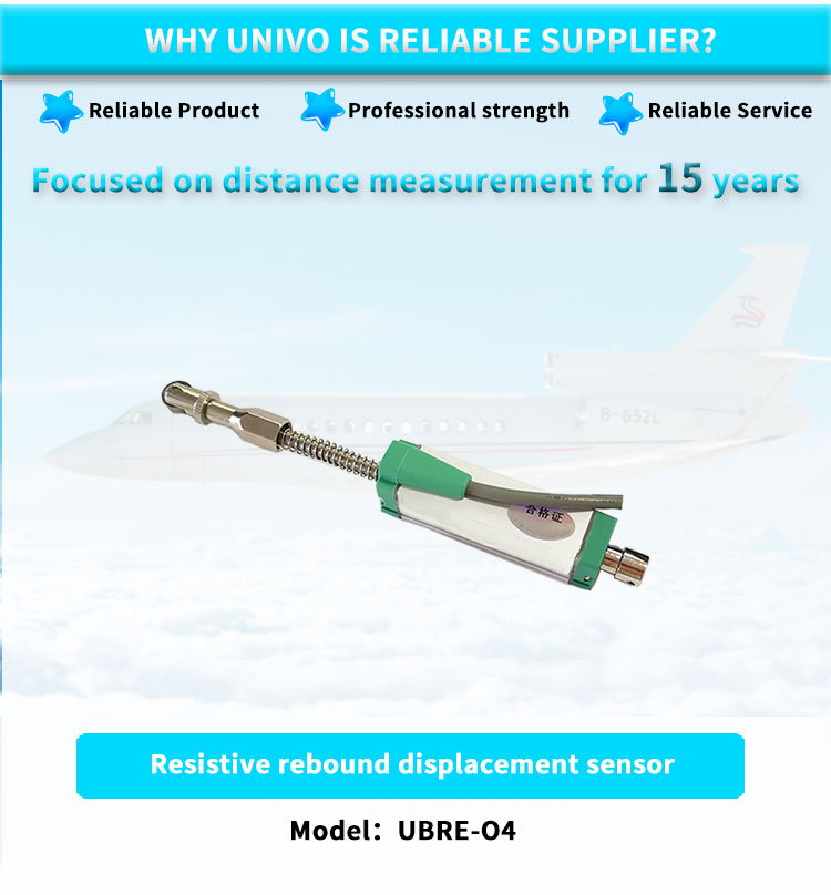 UBRE-O4Y and UNIVO Linear Displacement Sensors for Aviation and Automobile Automation