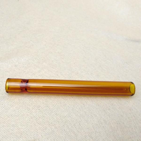 Glass Cigarette Bat Recycling Hookah Tube Chillum Pipes 4 Inch Length