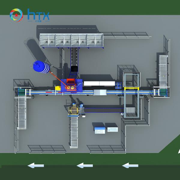 Quality Concrete Flagstone Production Line Ultra-High Performance Concrete Cladding Machine for sale