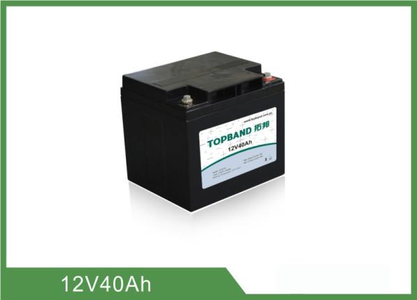 Quality 40Ah Capacity Rechargeable Lithium Ion Battery Deep Cycle TB1240F-S110C for sale