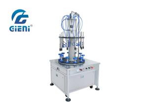 China Full Pneumatic Nail Polish Filling Machine Vacuum Type Filling 1000-3000B/H on sale
